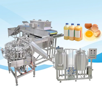 Ligne complète de production liquide de jaune d'oeuf pasteurisé