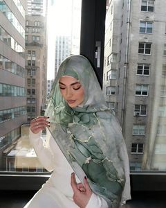 Pas encore d'<span class=keywords><strong>avis</strong></span> Vela Bamboo Modal Respirant Léger Imprimé Modal Tissé Modal Musulman Femmes Châle Hijab Écharpe - Product Image 1