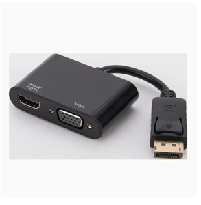 Docking Station HUB 2-in-1 da <span class=keywords><strong>DP</strong></span> a <span class=keywords><strong>HDMI</strong></span> e VGA, Compatibile con PC, Laptop e Interfacce <span class=keywords><strong>DP</strong></span> - Product Image 4