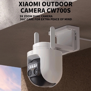 Potente Cámara Exterior <span class=keywords><strong>Xiaomi</strong></span> CW700S, Doble 4MP 2.5K, Visión Nocturna a Todo Color, IP66 Impermeable, WiFi - Product Image 2