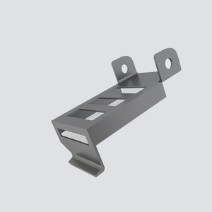 Open <strong>Shelving</strong> with Hardware Included 7.5 Inch Metal <strong>Black</strong> Wall Floating Shelf <strong>Brackets</strong> - Product Image 6