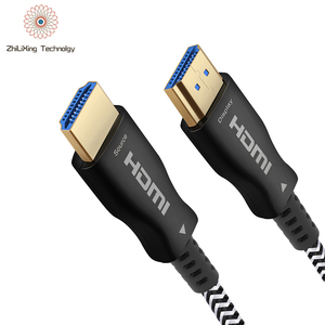 Câble <span class=keywords><strong>HDMI</strong></span> optique d'usine 4K/60Hz UHD 18 Gbps haute vitesse 10M/50M/100M longue portée <span class=keywords><strong>HDMI</strong></span> 2.0 pour TV et projecteur - Product Image 1