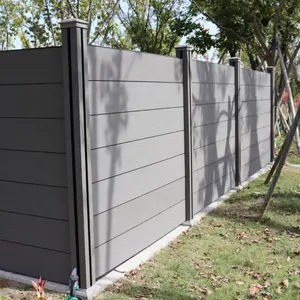 木塑复合木塑围栏家用花园围栏面板优于乙烯基聚氯乙烯围栏