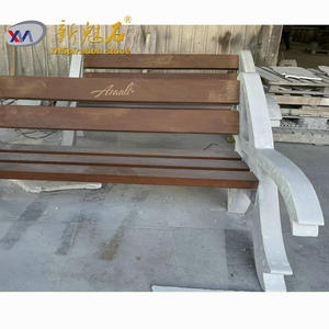 Nuevo Banco de Jardín Magic Stone UHPC de 3 cm de Grosor, Resistente a la Corrosión, para Parques y Plazas - Product Image 3