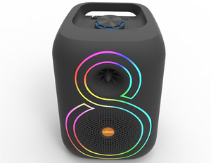 מפעל ישיר 8 אינץ Bt רמקול חיצוני סאב וופר אלחוטי נייד קסם אור k-שיר נייד - Product Image 6