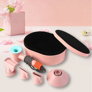 Personalización portátil PU cuero <span class=keywords><strong>Dyson</strong></span> secador de pelo embalaje caja de almacenamiento para la venta - Product Image 4