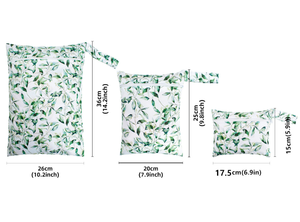 재사용 가능한 빨 더블 포켓 기저귀 가방 휴대용 방수 휴대용 다기능 아기 기저귀 가방 보관 가방 - Product Image 3