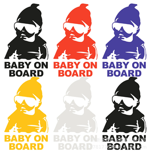 Bebé <span class=keywords><strong>a</strong></span> <span class=keywords><strong>bordo</strong></span> de dibujos animados coche camión cola señal de advertencia calcomaní<span class=keywords><strong>a</strong></span> <span class=keywords><strong>pegatinas</strong></span> impermeable Auto reflectante calcomanías <span class=keywords><strong>pegatinas</strong></span> vinilo <span class=keywords><strong>para</strong></span> <span class=keywords><strong>coches</strong></span> - Product Image 4