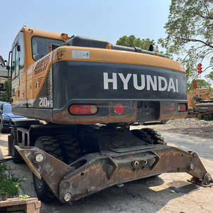Excavadora de ruedas Hyundai 210w-9, excavadora de ruedas Hyundai coreana usada, nueva excavadora Hyundai de 2, 0 - Product Image 6