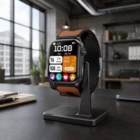 Wonlex MF30 Luftpumpen-Smartwatch mit SOS-Anruf & NFC-Zahlung AMOLED-Bildschirm EKG-Gesundheitsmanagement BT-Telefonanruf Smartwatch