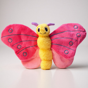Juguete de Peluche para Perros con Sonido, Mariposa, con Papel Arrugado, Interactivo, para Masticar y Dientes, Diseño de Dibujos Animados - Product Image 4