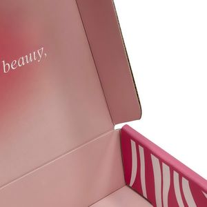 럭셔리 친환경 컬러 작은 사용자 정의 경쟁력있는 가격 상자 골판지 선물 포장 종이 비행기 골판지 배송 상자 - Product Image 4