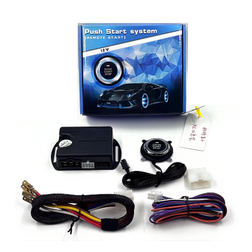 Ck1 Universal Push Button Starter Remote Start Engine Start Stop System Keyless Entry System Kit  E01A-E01