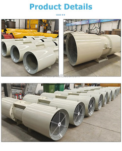 Tunnel minier anti-déflagrant industriel Jet axial ventilateurs de Ventilation canalisés souffleurs d'<span class=keywords><strong>air</strong></span> primaires boule d'échappement haute pression OEM - Product Image 4