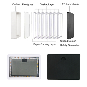 <span class=keywords><strong>2025</strong></span> Sản Phẩm Mới 7 Lớp In Ấn Laser Cắt Giấy Sheets LED Dải Ánh Sáng Bóng Sơn Nhật Bản Anime Hộp Ánh Sáng - Product Image 5