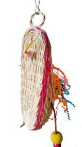 Wholesale Eco-Friendly <strong>Bird</strong> Toys Crinkly Paper Tinkle Bells and <strong>Bird</strong> <strong>Nest</strong> for Parrots Chew Toys - Product Image 3