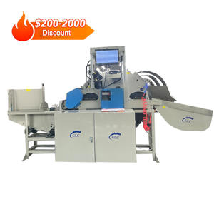 2021 özelleştirilmiş OEM otomatik dondurma sopa eleme makinesi yeni ahşap tabanlı paneller makineleri Bundler Englisha hizmeti 450 - Product Image 1