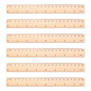 <span class=keywords><strong>Regla</strong></span> <span class=keywords><strong>de</strong></span> <span class=keywords><strong>costura</strong></span> <span class=keywords><strong>de</strong></span> <span class=keywords><strong>madera</strong></span> duradera Operación fácil <span class=keywords><strong>de</strong></span> larga duración Ideal para dibujar y dibujar - Product Image 2