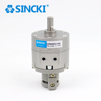 Actuador Rotatorio de Paletas SINCKI Serie CRB2BW30, Cilindro Neumático de Doble Acción con Giro de 90/180/270 Grados para Dispositivos de Automatización