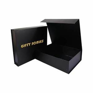 Custom Logo Luxury A4 Hard Rigid Magnetic Flip Gift <b>Box</b> <b>Flat</b> <b>Pack</b> Recyclable Apparel Cosmetic Album Corporate Packaging Custom S - Product Image 1