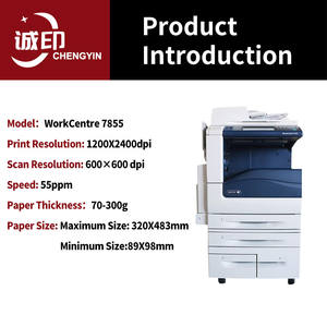 중고 재생산된 제록스 워크센터 7835 7855 7970 미국형 컬러 복사기 - Product Image 4