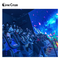 Nouvelle technologie de projecteur immersif à vision directe, écran LED, simulateur de vol, cinéma dynamique 5D 9D 12D pour parc d'attractions