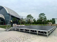 Scène de spectacle portable en aluminium pour mariage, concert et événements