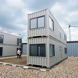 Mở rộng thép bánh sandwich Bảng điều chỉnh vận chuyển <span class=keywords><strong>container</strong></span> căn hộ bão bằng chứng sẵn sàng để tàu hiện đại không gian sống Tiny nhà - Product Image 1