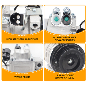 คอมเพรสเซอร์เครื่องปรับอากาศ10pa17c คอมเพรสเซอร์ AC สำหรับรถยนต์ BMW 3 E36สำหรับรถยนต์ BMW 5 E36 <span class=keywords><strong>E34</strong></span> 64521470094 64528390741 - Product Image 4