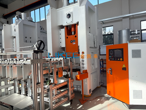 Ligne de production automatique de contenants en aluminium T80, machine à former des tartes aux œufs à grande vitesse avec moule - Product Image 1