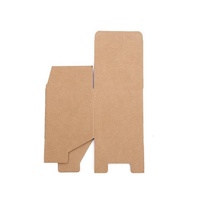 Vente en gros de petits cartons en carton brun biodégradable, en matériaux recyclés, pour le transport, les cadeaux, avec doublure en éponge, emballage en papier kraft
