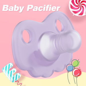 Chine fabricant <span class=keywords><strong>nouveau</strong></span>-<span class=keywords><strong>né</strong></span> sucette sans BPA Silicone de qualité alimentaire bébé sucette doux bébé mamelon pour bébé formation - Product Image 5