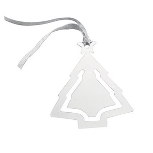 Segnalibro albero di natale 75x90mm prodotto resistente ed elegante per gli amanti dei libri - Product Image 1