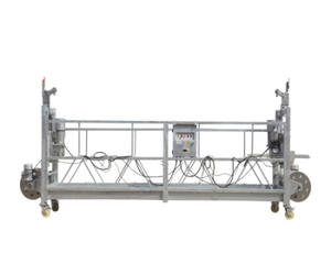 <span class=keywords><strong>Location</strong></span> de plate-forme suspendue pour l'<span class=keywords><strong>échafaudage</strong></span> manuel de scène de balançoire de gondole de mur externe de chantier de construction - Product Image 2