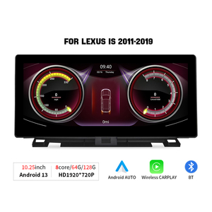 Zlh 10.25 Android 12 màn hình cảm ứng xe Carplay tự động cho Lexus NX 200t 300h 2015 2016 2018 2020 đài phát thanh Video Xe <span class=keywords><strong>GPS</strong></span> <span class=keywords><strong>navigation</strong></span> - Product Image 2