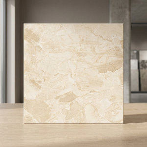 Cosmo Crema Marble Look Polished Porcelain Floor Tiles 600x600mm Beige Glazed Ceramic - Product Image 5