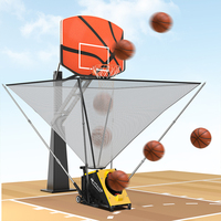 Nouvelle machine de tir de basket-ball Machine de passage de basket-ball Machine de service de rebondisseur automatique équipement d'entraînement de basket-ball
