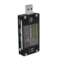 Medidor de Voltaje y Corriente USB de Alta Precisión, Probador de Carga Rápida Multifuncional, Disparador de Protocolo QC/PD, Monitor de Energía Inteligente