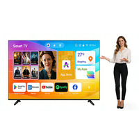 Televisor LED sin Marco de 43 Pulgadas, Full HD, Smart Android, Pantalla para Hostelería, Habitaciones de Hotel, Apartamentos, Proyecto OEM de Fábrica