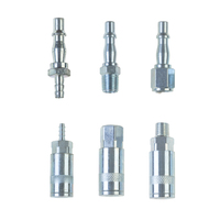 Nouvelles raccords pneumatiques rapides de type poppet, mâles et femelles, en plusieurs tailles, norme britannique