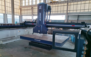 Hocheffiziente Granit-Marmor-Brückensäge automatische Steinschnittmaschine Diamantsägeklinge 1.200 <span class=keywords><strong>mm</strong></span> 1.600 <span class=keywords><strong>mm</strong></span> - Product Image 2