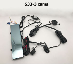 12 ''3chs máy ảnh ahd1080p gương xe DVR Carplay <span class=keywords><strong>Android</strong></span> Auto Wifi Xe Video Recorder gương đậu xe màn hình - Product Image 4