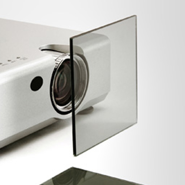 For Fused Silica PVD+IAD Coated Polarizer Filter for Projector with 10-50% Transmittance