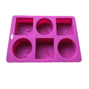 Moule en silicone personnalisé à 6 cavités pour savon artisanal, gâteau ou bac à glaçons – Vente en gros - Product Image 1