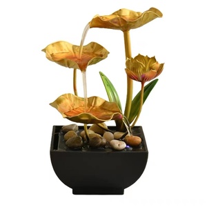 <span class=keywords><strong>Fontaine</strong></span> d'affichage de l'eau créative pour petit bureau Pompe en métal pour humidificateur de <span class=keywords><strong>table</strong></span> <span class=keywords><strong>basse</strong></span> de salon - Product Image 6