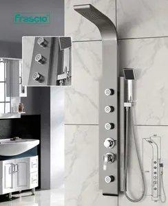 Frascio Kaiping Shower Wall Panels Bathroom Waterproof Tower For Washroom Large Shower Column Tub Steel Shower Panel
