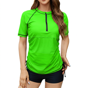 Rashguard de compression à manches longues pour femme, en polyester respirant, idéal pour le BJJ et le Jiu Jitsu – Fabrication sur mesure - Product Image 2
