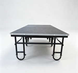 Plateforme de Scène Pliante Professionnelle sur Roues pour Hôtels, Événements, Mariages, Banquets, Écoles et Spectacles Intérieurs - Product Image 1
