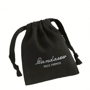 Design Printed Size Color Fabric Drawstring <b>Gift</b> Bag With Custom Logo for Jewelry and <b>Gifts</b> - Product Image 4