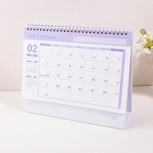 <span class=keywords><strong>Calendario</strong></span> de Escritorio Minimalista 2027, <span class=keywords><strong>Calendario</strong></span> Espiral de Mesa, Planificador Mensual Vertical, Rastreador de Hábitos, Agenda Diaria, Material de Oficina - Product Image 2